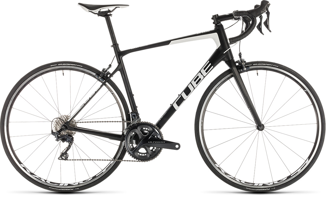 BICICLETA DE RUTA CUBE ATTAIN GTC RACE CARBON WHITE TALLA 53